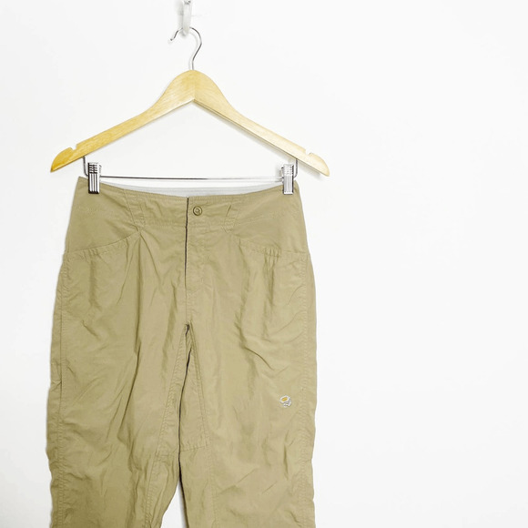 Mountain Hard wear Ramesa pant khaki canyon twill dwr finish UPF 50 hiking US 4 - Picture 3 of 8